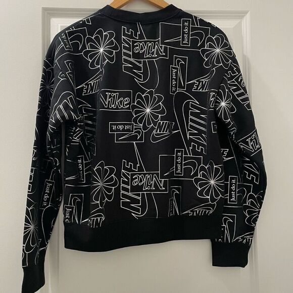 NWT NIKE WOMEN SPORTSWEAR ICON CLASH LONG SLEEVE TOP Size Small - Picture 5 of 5